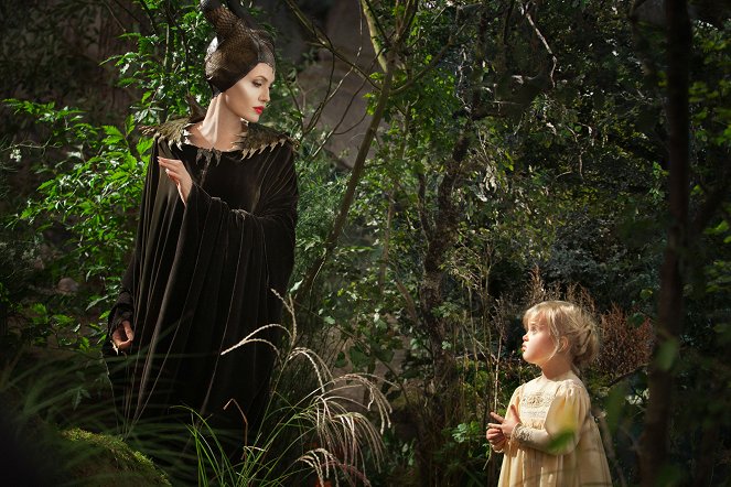 Zloba - Královna černé magie - Z filmu - Angelina Jolie, Vivienne Jolie-Pitt