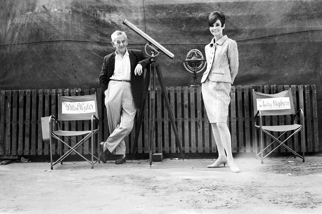 Jak ukrást Venuši - Z natáčení - William Wyler, Audrey Hepburn