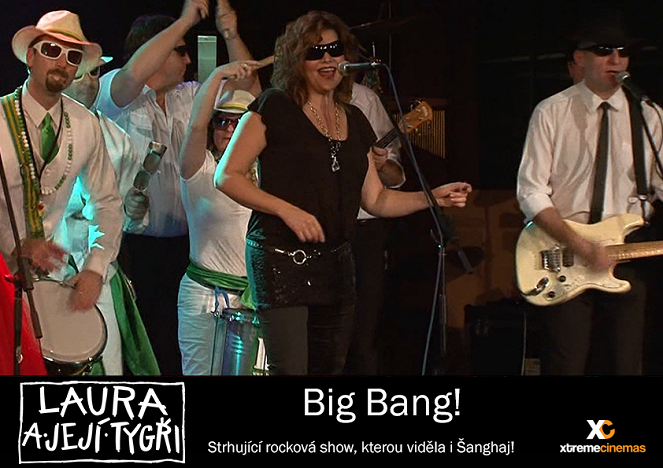 Laura a její tygři - Big Bang! - Lobbykarten - Ilona Csáková