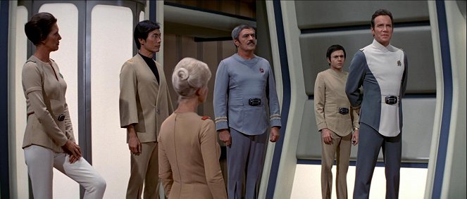 Star Trek: La película - De la película - George Takei, James Doohan, Walter Koenig, William Shatner