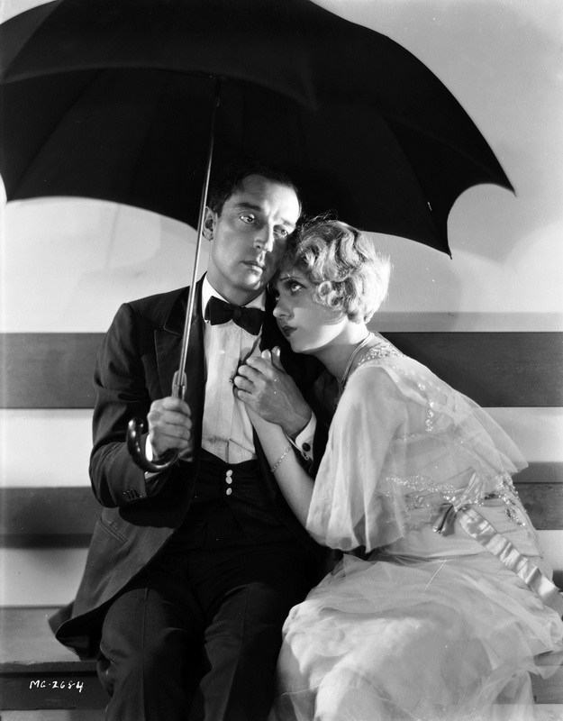 Free and Easy - Werbefoto - Buster Keaton, Anita Page