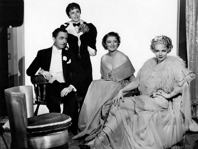 Der große Ziegfeld - Werbefoto - William Powell, Luise Rainer, Myrna Loy, Virginia Bruce