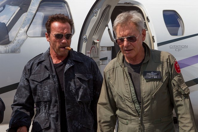 The Expendables 3 - Filmfotos - Arnold Schwarzenegger, Harrison Ford