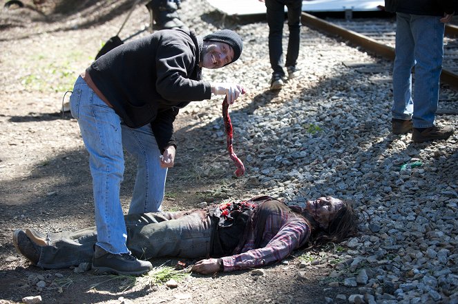 The Walking Dead - Egyedül - Forgatási fotók