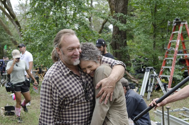 The Walking Dead - Schonung - Dreharbeiten - Greg Nicotero, Melissa McBride