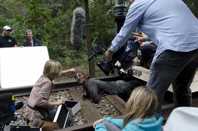 The Walking Dead - Le Verger - Tournage