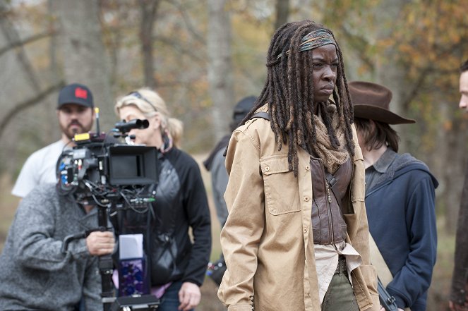 The Walking Dead - Terminus - Dreharbeiten - Danai Gurira