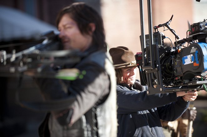 The Walking Dead - Terminus - Dreharbeiten - Chandler Riggs