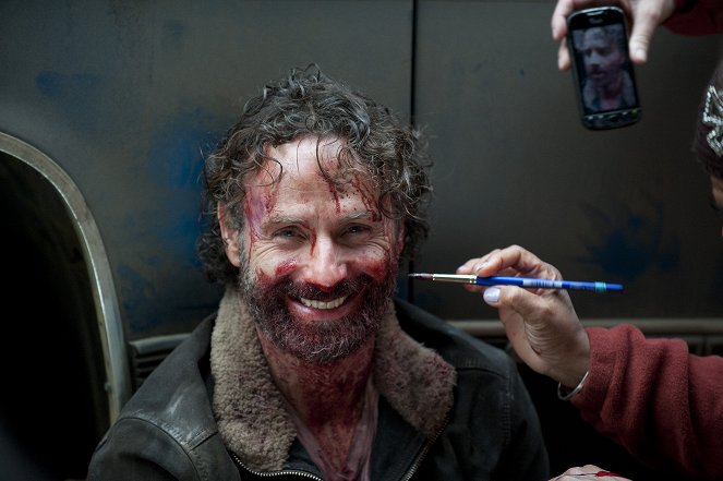 The Walking Dead - Terminus - Dreharbeiten - Andrew Lincoln
