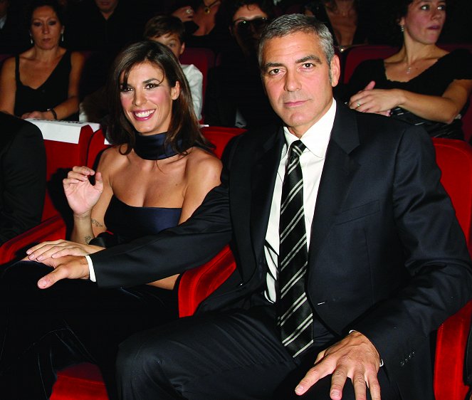 In the Air - Événements - Elisabetta Canalis, George Clooney