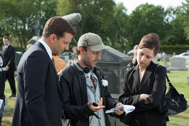 Como um Trovão - De filmagens - Bradley Cooper, Derek Cianfrance, Rose Byrne