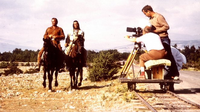 Winnetou and Shatterhand in the Valley of Death - Making of - Lex Barker, Pierre Brice