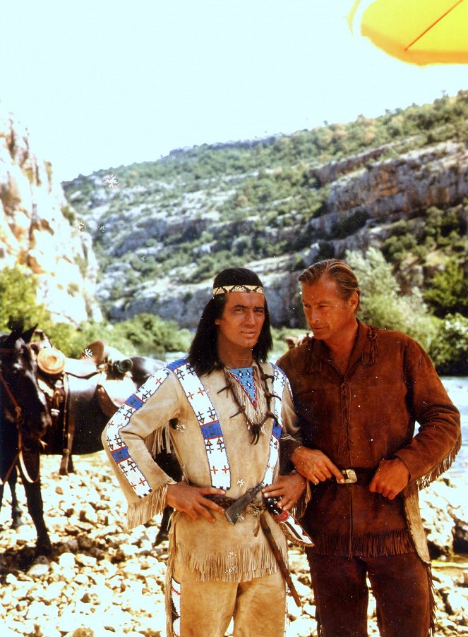Winnetou and Shatterhand in the Valley of Death - Making of - Pierre Brice, Lex Barker