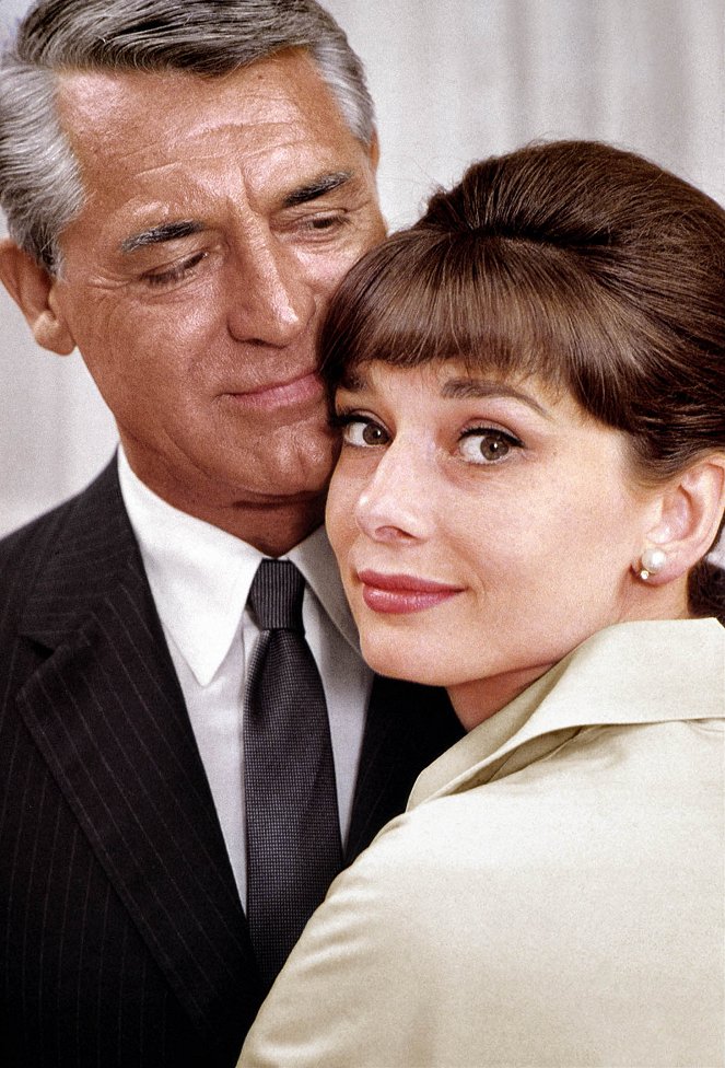 Charade - Werbefoto - Cary Grant, Audrey Hepburn