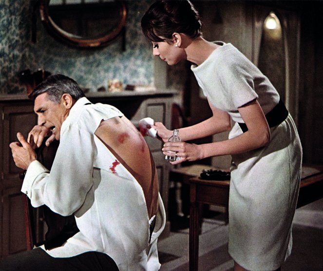 Charada - Do filme - Cary Grant, Audrey Hepburn