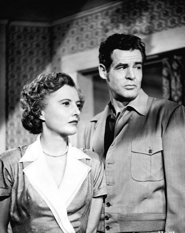 V osídlach noci - Z filmu - Barbara Stanwyck, Robert Ryan