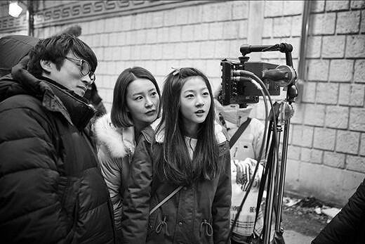 Maenhol - Dreharbeiten - Jung Yu-mi, Sae-ron Kim