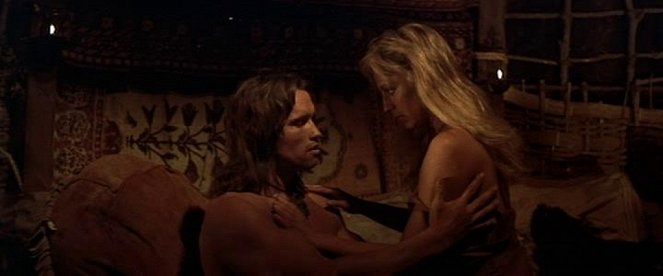 Conan - Der Barbar - Filmfotos - Arnold Schwarzenegger, Sandahl Bergman