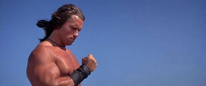 Conan e os Bárbaros - Do filme - Arnold Schwarzenegger