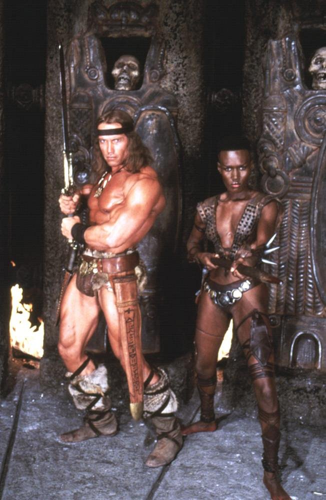 Conan the Destroyer - Promo - Arnold Schwarzenegger, Grace Jones