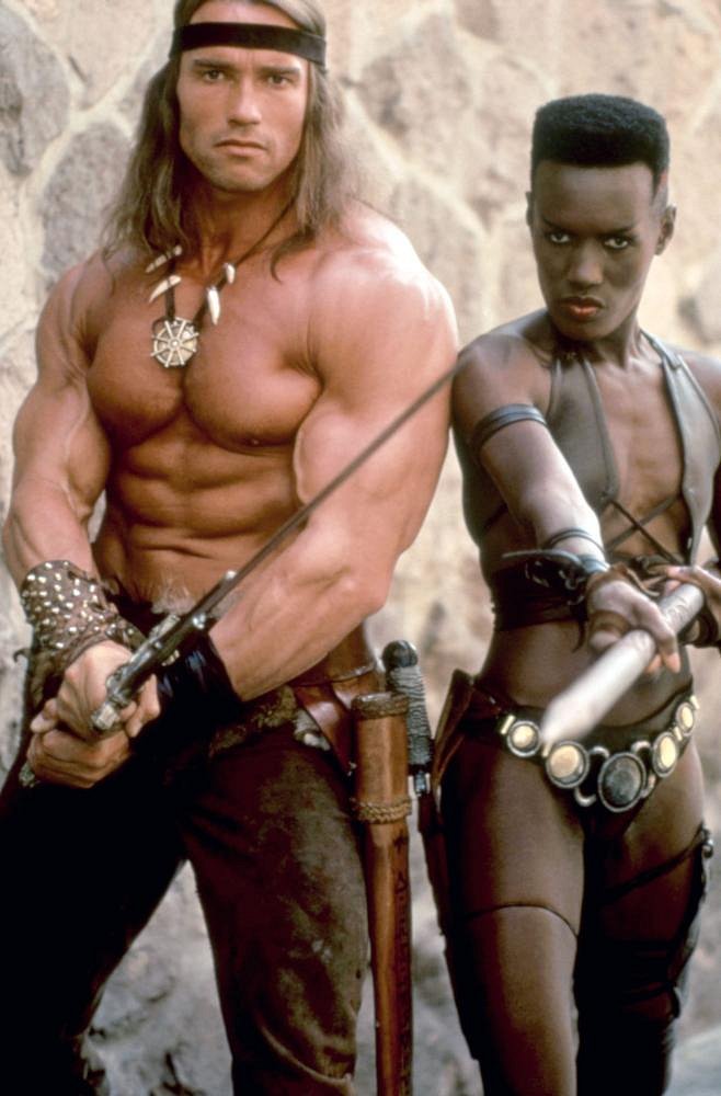 Conan the Destroyer - Promo - Arnold Schwarzenegger, Grace Jones