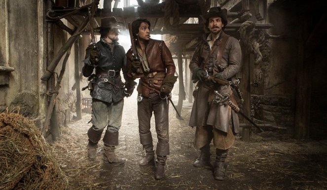 The Musketeers - Do filme - Tom Burke, Luke Pasqualino, Santiago Cabrera