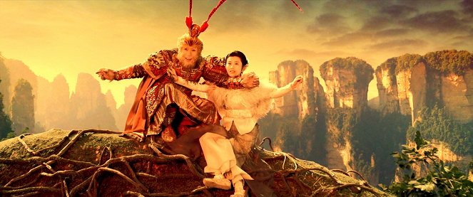 Si jou ťi č' ta nao tchien kung - Z filmu - Donnie Yen, Zitong Xia
