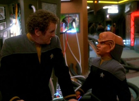 Star Trek: Espacio profundo nueve - Season 7 - Fe traicionada y el gran río - De la película - Colm Meaney, Aron Eisenberg