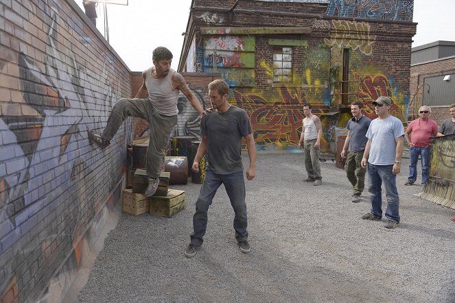 Brick Mansions - Dreharbeiten - David Belle, Paul Walker