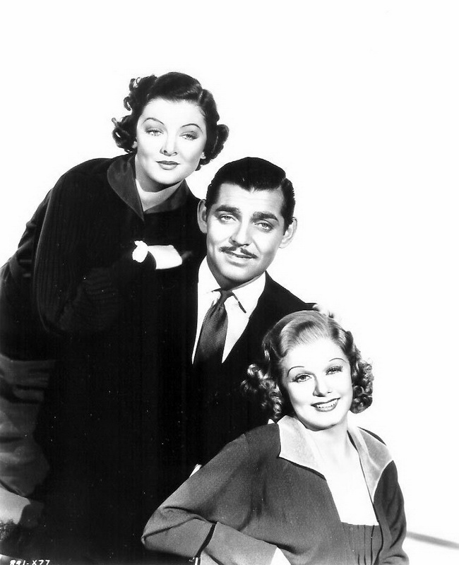 Sa femme et sa dactylo - Promo - Myrna Loy, Clark Gable, Jean Harlow
