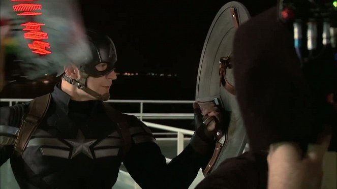 Captain America: Návrat prvního Avengera - Z natáčení - Chris Evans