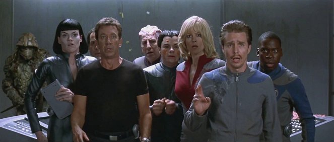 Héroes fuera de órbita - De la película - Missi Pyle, Tim Allen, Alan Rickman, Jed Rees, Sigourney Weaver, Sam Rockwell, Daryl Mitchell