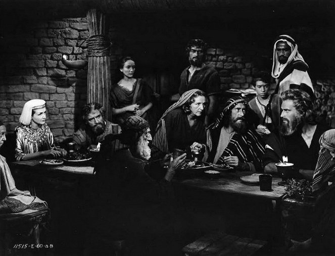 Die zehn Gebote - Filmfotos - John Carradine, Charlton Heston