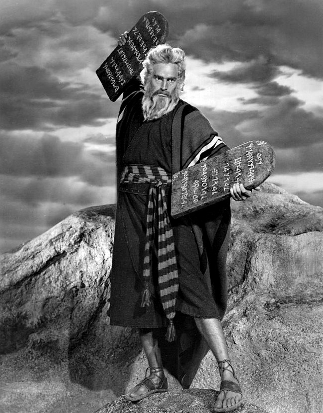 Desať Božích prikázaní - Z filmu - Charlton Heston