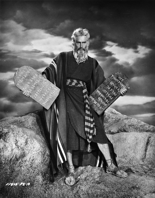 Desať Božích prikázaní - Z filmu - Charlton Heston
