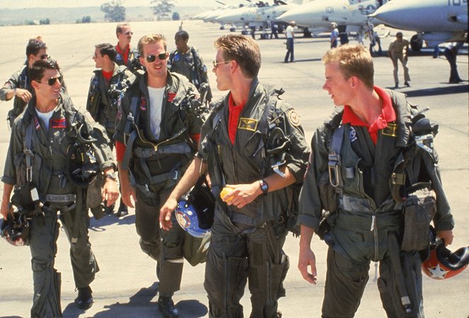 Top Gun - Film - Tom Cruise, Anthony Edwards, Whip Hubley, Barry Tubb