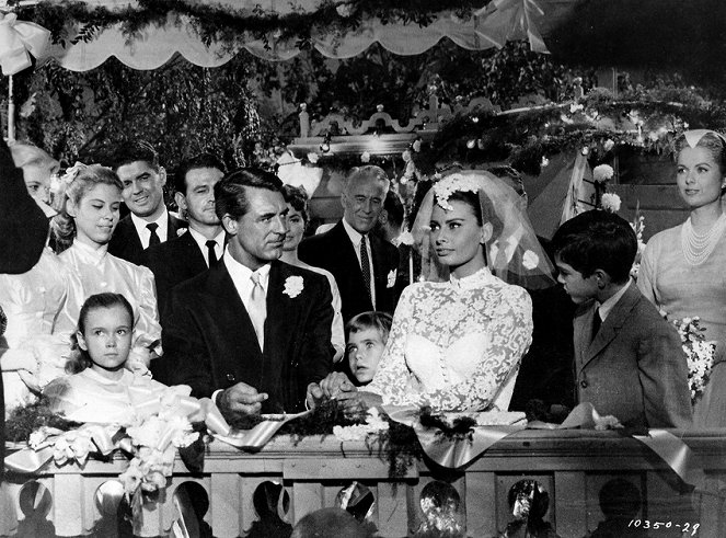 Houseboat - Z filmu - Cary Grant, Charles Herbert, Sophia Loren