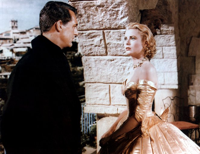 Atrapa a un ladrón - De la película - Cary Grant, Grace Grimaldi, księżna Monako