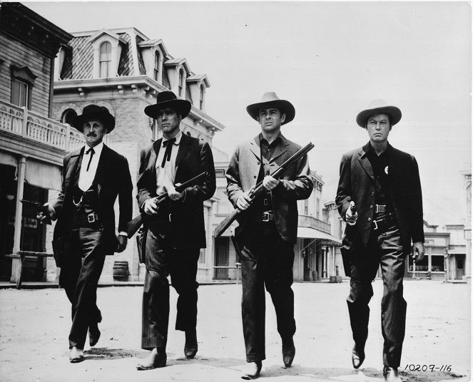 Kuolemanloukku O.K. Corral - Kuvat elokuvasta - Kirk Douglas, Burt Lancaster, John Hudson, DeForest Kelley