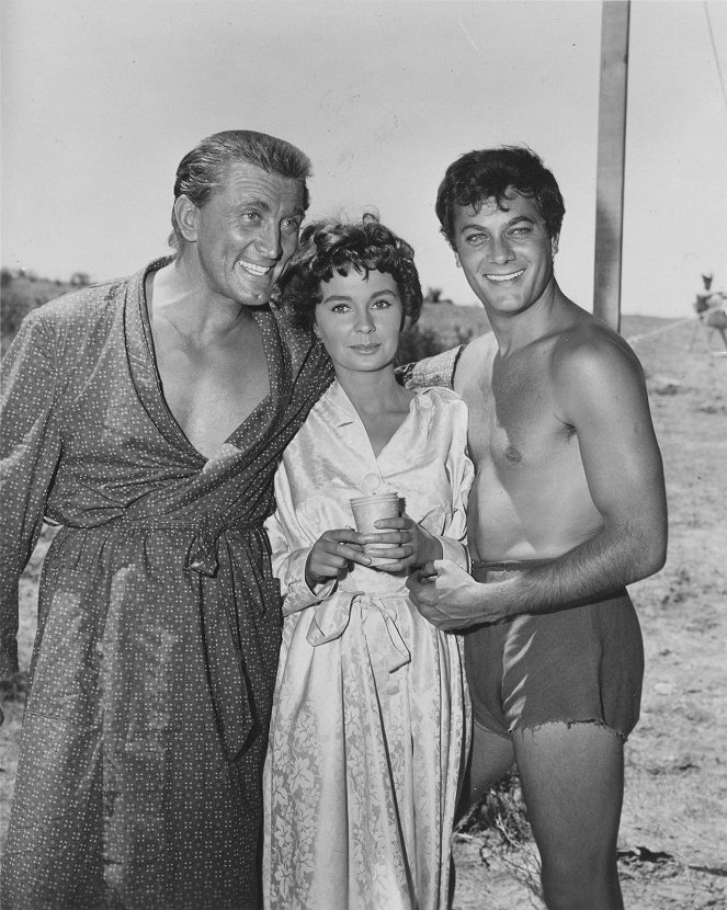Spartacus - Making of - Kirk Douglas, Jean Simmons, Tony Curtis