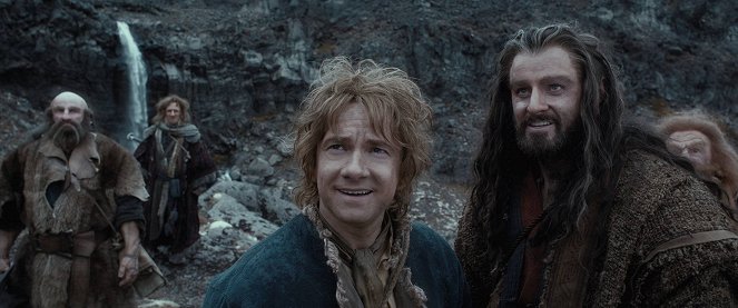 Hobbit: Pustkowie Smauga - Z filmu - Martin Freeman, Richard Armitage