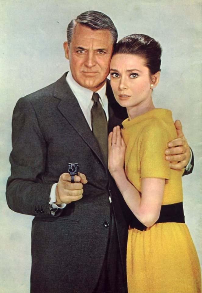Charade - vaarallinen peli - Promokuvat - Cary Grant, Audrey Hepburn
