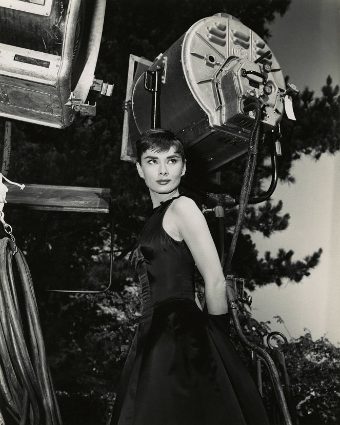 Sabrina - Z natáčení - Audrey Hepburn