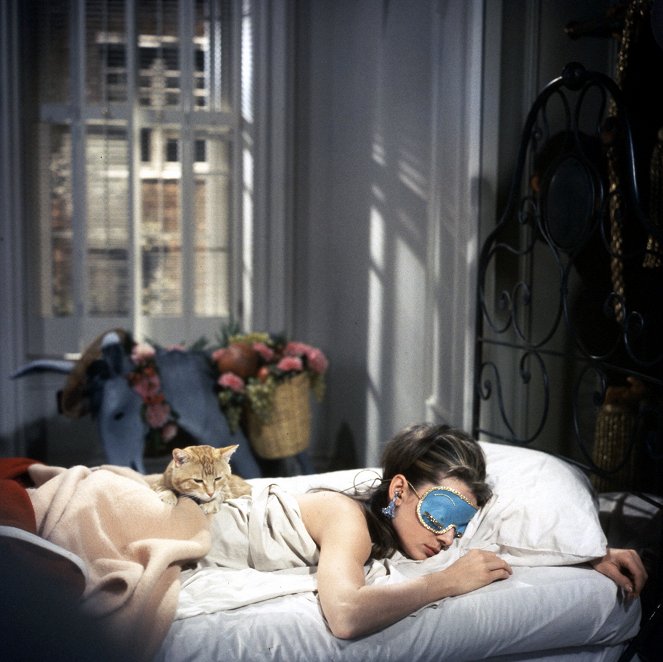 Aamiainen Tiffanylla - Kuvat elokuvasta - kocour Orangey, Audrey Hepburn