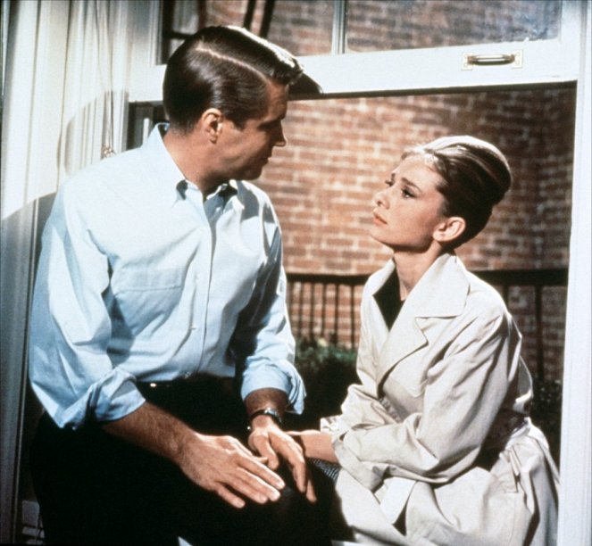 Álom luxuskivitelben - Filmfotók - George Peppard, Audrey Hepburn