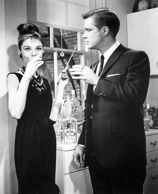 Raňajky u Tiffanyho - Z filmu - Audrey Hepburn, George Peppard