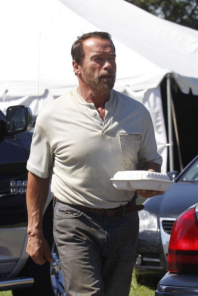 Maggie - Dreharbeiten - Arnold Schwarzenegger