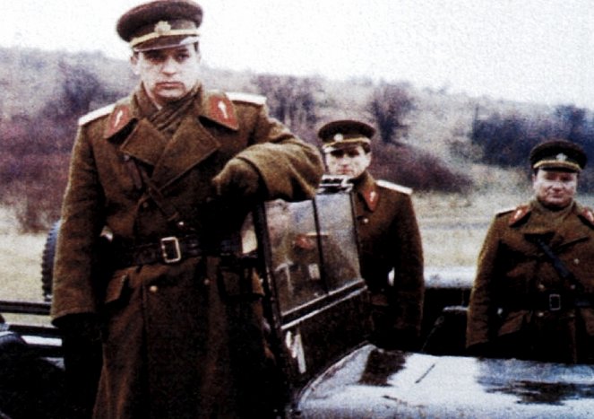 Czołgowy batalion - Z filmu - Roman Skamene, Jiří Kodeš, Vítězslav Jandák