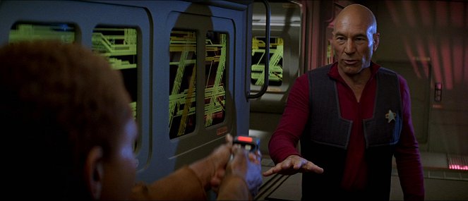 Star Trek 8. - Kapcsolatfelvétel - Filmfotók - Patrick Stewart