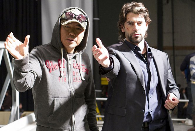 The Last Stand - Dreharbeiten - Jee-woon Kim, Eduardo Noriega